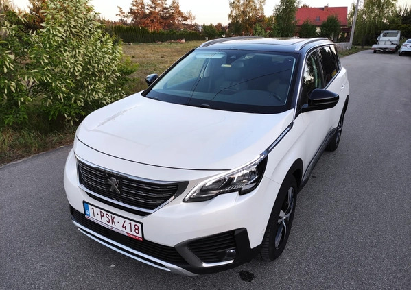 Peugeot 5008 cena 56999 przebieg: 128000, rok produkcji 2019 z Ostrołęka małe 631